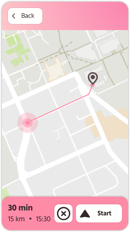start route
