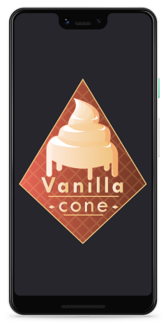 fictional ice cream logo