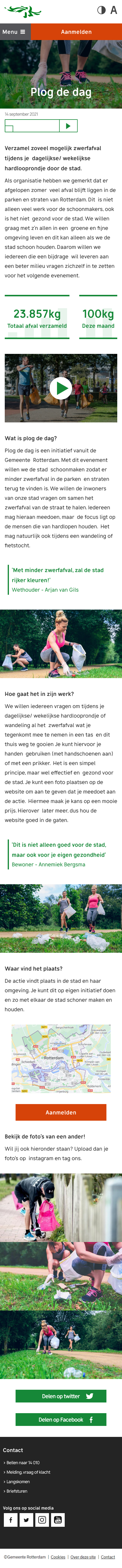 mobile page
